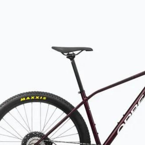 Планински велосипед Orbea Alma H30 2024 metallic dark red/chic white