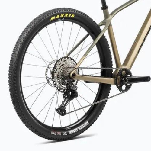 Планински велосипед Orbea Alma M50 2024 baobab brown/green gold