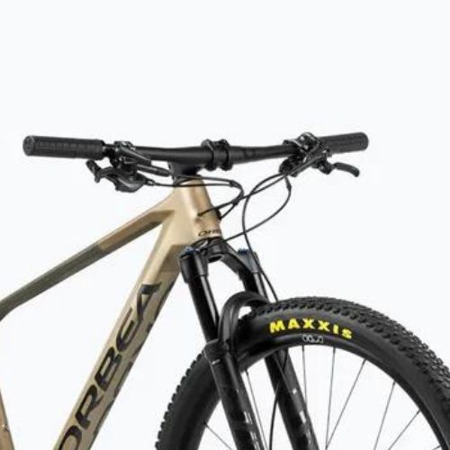 Планински велосипед Orbea Alma M50 2024 baobab brown/green gold