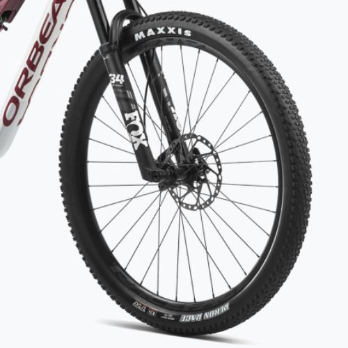 Планински велосипед Orbea Oiz H10 2024 white chic/shadow coral