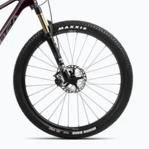 Планински велосипед Orbea Oiz M-Pro 2024 wine red carbon view/titan