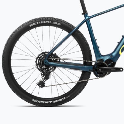 Електрически велосипед Orbea Urrun 40 2024 borealis blue/luminous yellow