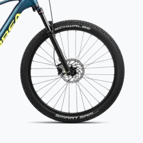 Електрически велосипед Orbea Urrun 40 2024 borealis blue/luminous yellow