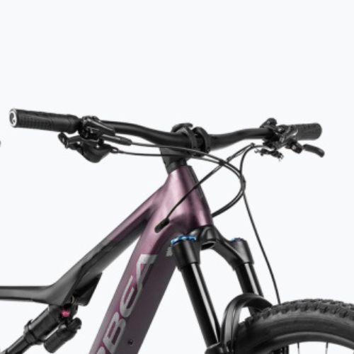 Електрически велосипед Orbea Rise H30 540Wh 2024 metallic mulberry/black