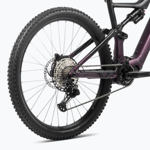 Електрически велосипед Orbea Rise H30 540Wh 2024 metallic mulberry/black