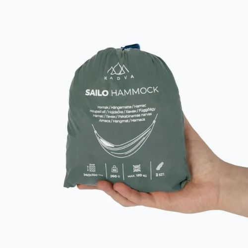 Туристически хамак KADVA Sailo Hammock ултралек зелен