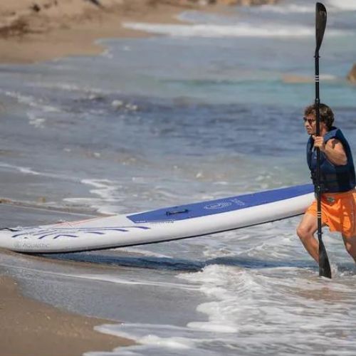 SUP дъска AQUASTIC Kalbarri 10'8“ бяла