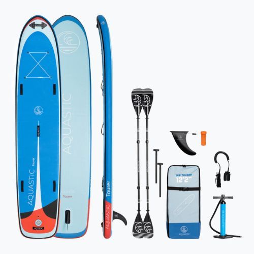 Дъска SUP AQUASTIC Tourer 12'2" синя