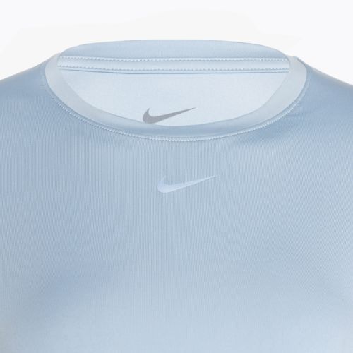 Дамска тениска за бягане Nike One Classic Dri-Fit light armory blue/black