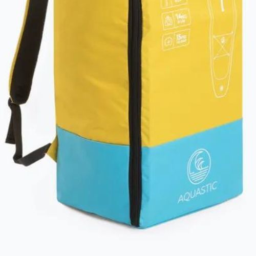 Раница за SUP дъска AQUASTIC Touring 12'6“ yellow