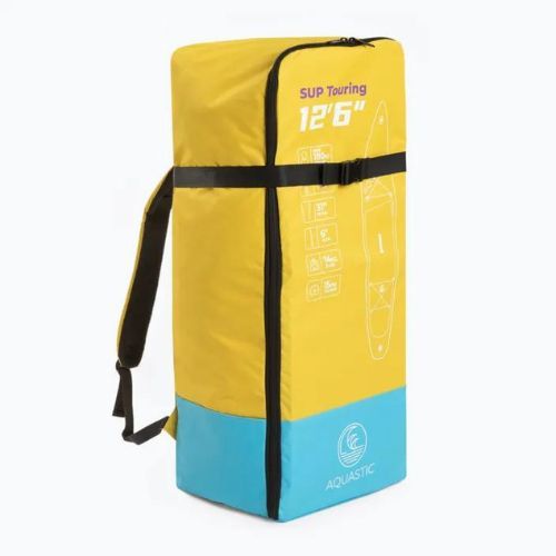 Раница за SUP дъска AQUASTIC Touring 12'6“ yellow