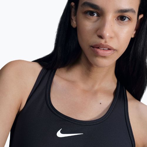Сутиен за тренировка Nike Swoosh Medium Support black/white
