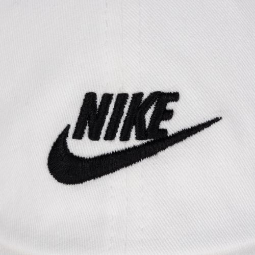 Бейзболна шапка Nike Club Unstructured Futura Wash white/black
