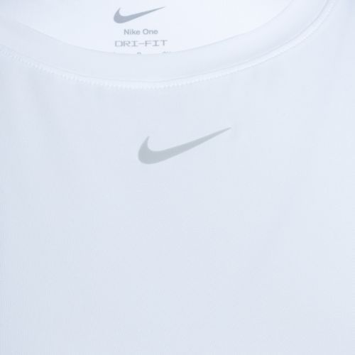 Дамски тренировъчен потник Nike One Classic Dri-Fit white/black