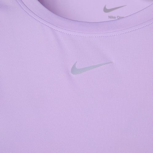 Дамски тренировъчен потник Nike One Classic Dri-Fit lilac bloom/black