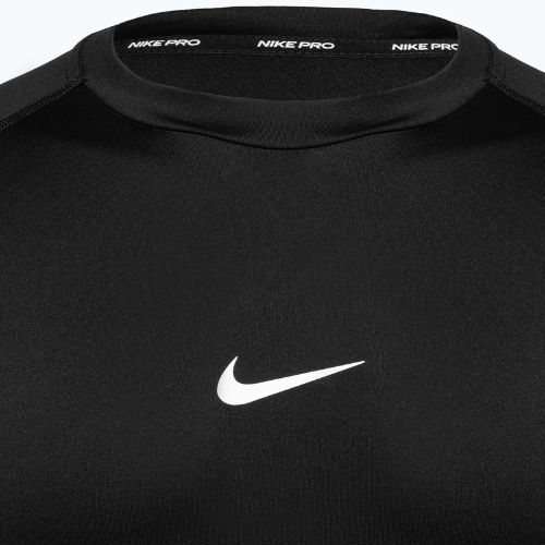 Мъжка блуза за тренировка с дълъг ръкав Nike Pro Dri-Fit Tight Fitness black/white