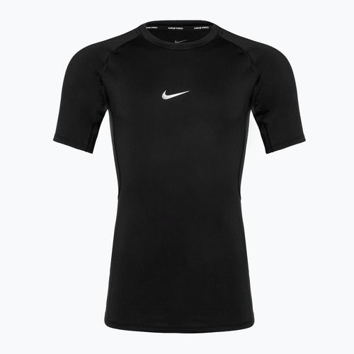 Мъжка тренировъчна тениска Nike Pro Dri-Fit Tight SS Fitness black/white