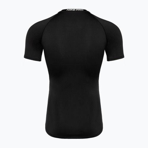 Мъжка тренировъчна тениска Nike Pro Dri-Fit Tight SS Fitness black/white