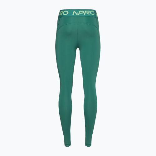 Дамски тренировъчен клин Nike Pro Dri-FIT Mid-Rise 7/8 Graphic bicoastal/vapour green/white