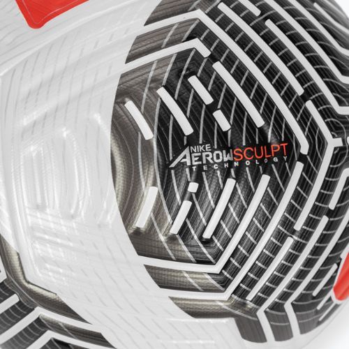 Футболна топка Nike Flight white/ black/ bright crimson размер 5