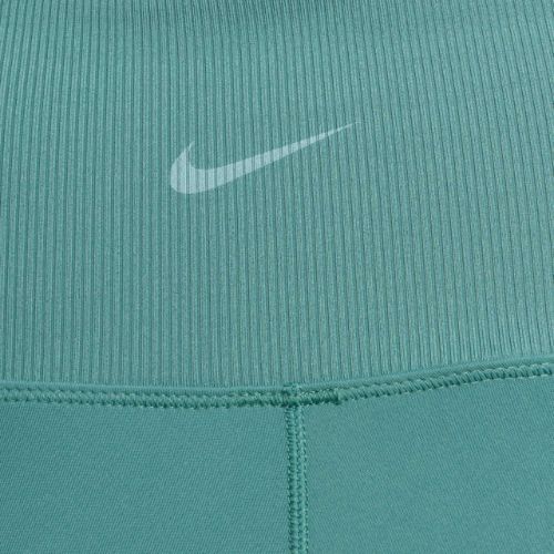 Дамски къси панталони Nike One Rib High-Waisted 5" Biker bicoastal/white