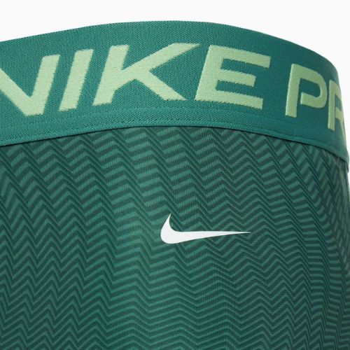 Дамски шорти за тренировка Nike Pro Dri-Fit Mid-Rise 3“ Printed bicoastal/white