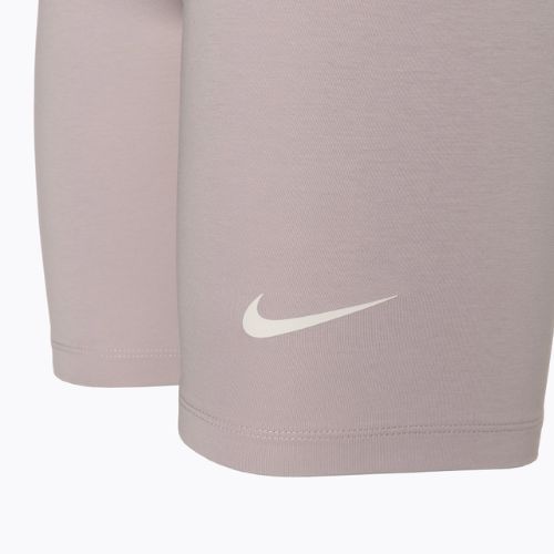 Дамски къси панталони Nike Sportswear Classic High-Waisted 8" Biker platinum violet/sail