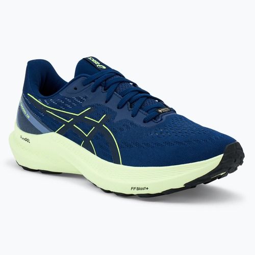 Мъжки обувки за бягане ASICS GT-2000 12 GTX blue expanse/safety yellow