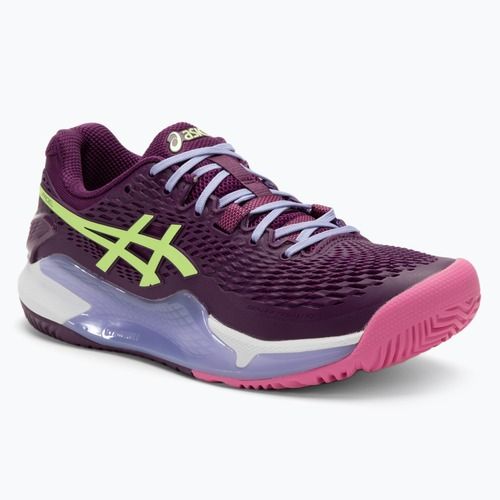 Дамски обувки за гребане ASICS Gel-Resolution 9 deep mauve/lime green