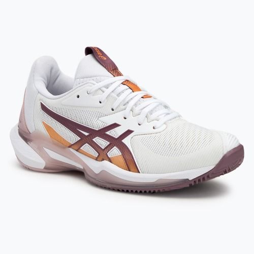 Дамски обувки за тенис ASICS Solution Speed FF 3 Clay white/dusty mauve