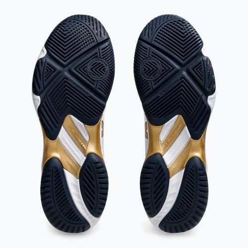 Дамски обувки ASICS Netburner Ballistic FF 3 white/pure gold