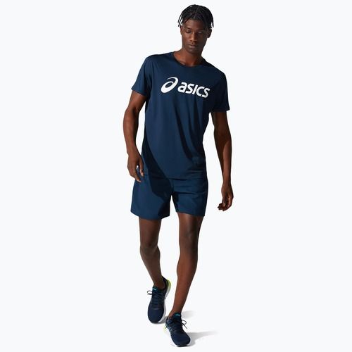 Мъжка тениска за бягане ASICS Core Top french blue/brilliant white