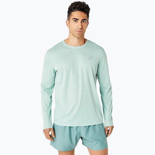 Мъжка блуза с дълъг ръкав за бягане ASICS Core Top light celadon
