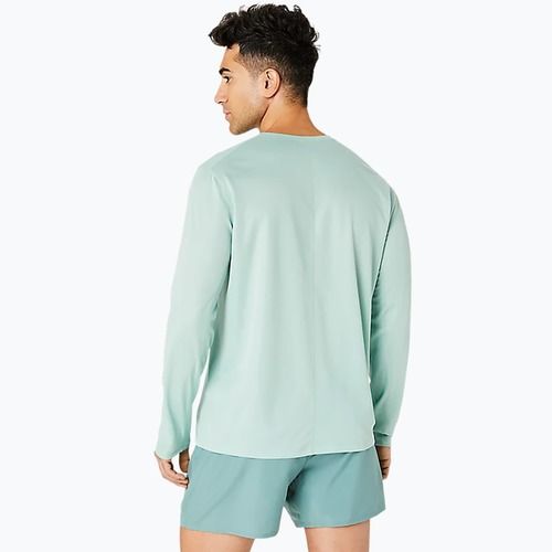 Мъжка блуза с дълъг ръкав за бягане ASICS Core Top light celadon