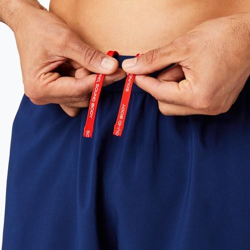 Мъжки къси панталони за бягане ASICS Road 2-N-1 5IN blue expense / birch