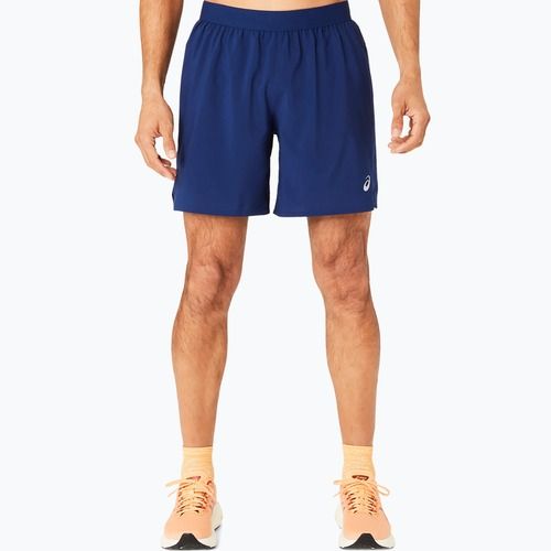 Мъжки къси панталони за бягане ASICS Road 2-N-1 7IN blue expanse / midnight