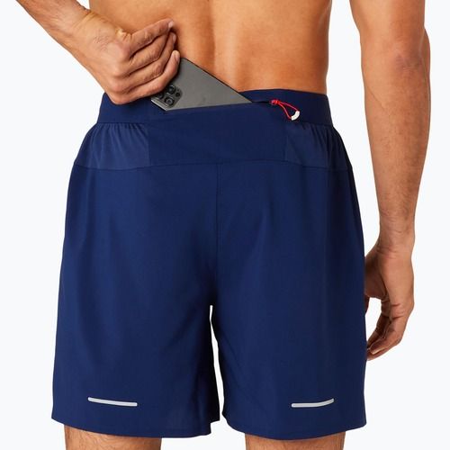 Мъжки къси панталони за бягане ASICS Road 2-N-1 7IN blue expanse / midnight