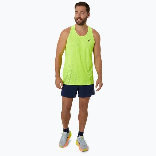 Мъжки шорти за бягане ASICS Metarun 5IN blue expanse