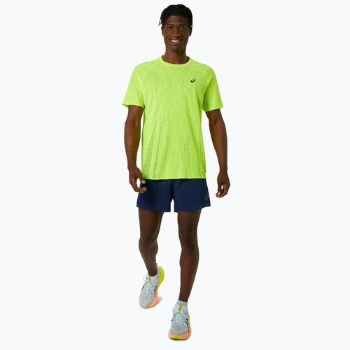 Мъжка тениска за бягане ASICS Metarun Top safety yellow