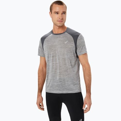 Мъжка тениска за бягане ASICS Road Top piedmont grey/dark grey