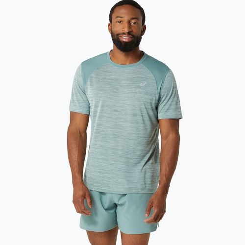 Мъжка тениска за бягане ASICS Road Top light celadon/celadon