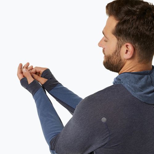 Мъжки суитшърт ASICS Metarun Winter LS Hoodie midnight