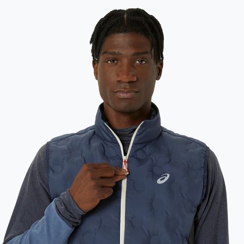 Мъжки елек за бягане ASICS Road Winter midnight