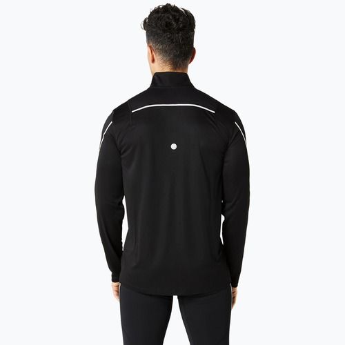Мъжка блуза с дълъг ръкав ASICS Road Lite-Show 1/2 Zip performance black