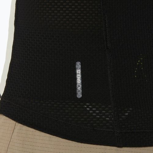 Дамска тениска ASICS Fuijtrail Top oatmeal/performance black