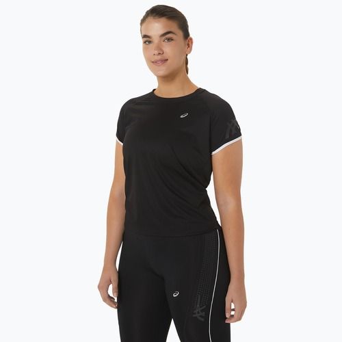 Дамска тениска за бягане ASICS Icon top preformance black