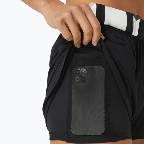 Дамски шорти за бягане ASICS Metarun Split performance black