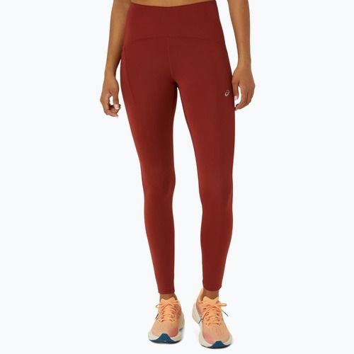 Дамски клин за бягане ASICS Road High Waist deep red