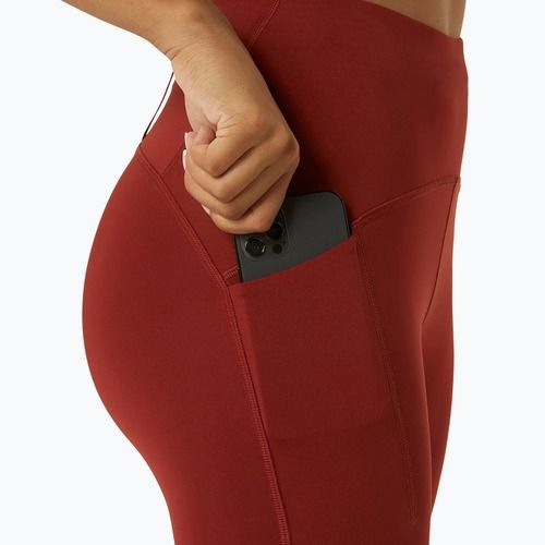Дамски клин за бягане ASICS Road High Waist deep red