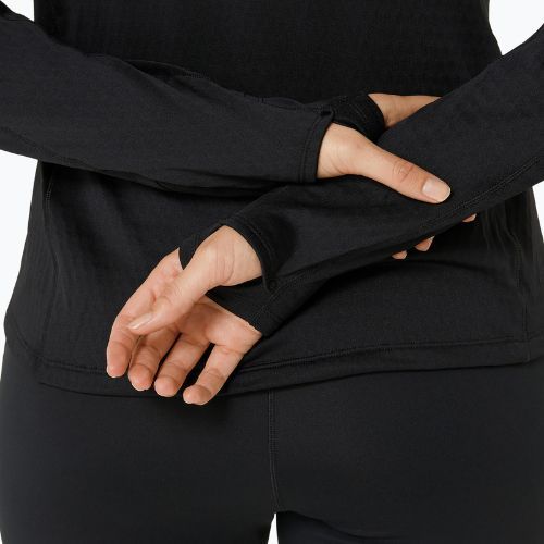 Дамски суитшърт за бягане ASICS Road Winter 1/2 Zip Mid Layer performance black